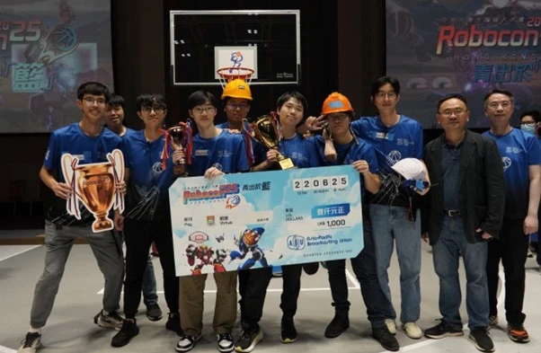 HKU Engineering team clinch championship at Robocon Hong Kong Contest 2025